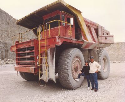 The photo above is of a R85 Euclid Dump Truck powered by a 16V92T Detroit